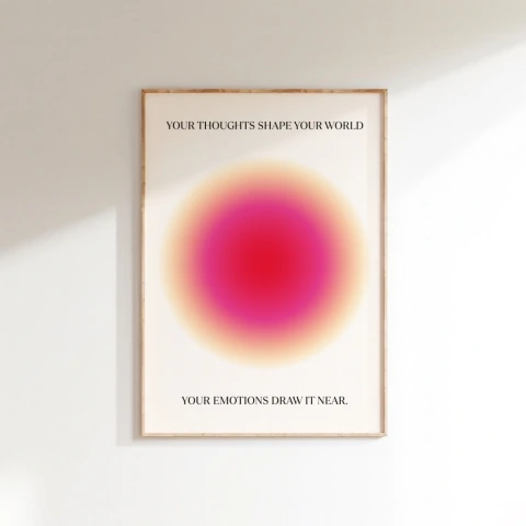 Your thoughts shape your world