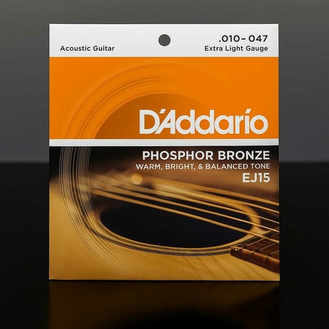 Encordado Para Acústica .010 Daddario Phosphor Bronze Ej15 - comprar online