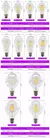 Lâmpada Vintage LED C35 Edison – Estilo Retrô com Soquete E27/E14 220V