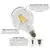 Lâmpada Vintage LED C35 Edison – Estilo Retrô com Soquete E27/E14 220V