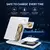 Carregador Sem Fio 3 em 1 30W com LED – Suporte Rápido para Celular, Smartwatch e Fones na internet