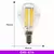 Lâmpada Vintage LED C35 Edison – Estilo Retrô com Soquete E27/E14 220V