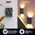 Luminária Inteligente, iluminação Solar para Áreas Externas – Kits de 1 a 12 Luzes LED de Parede na internet