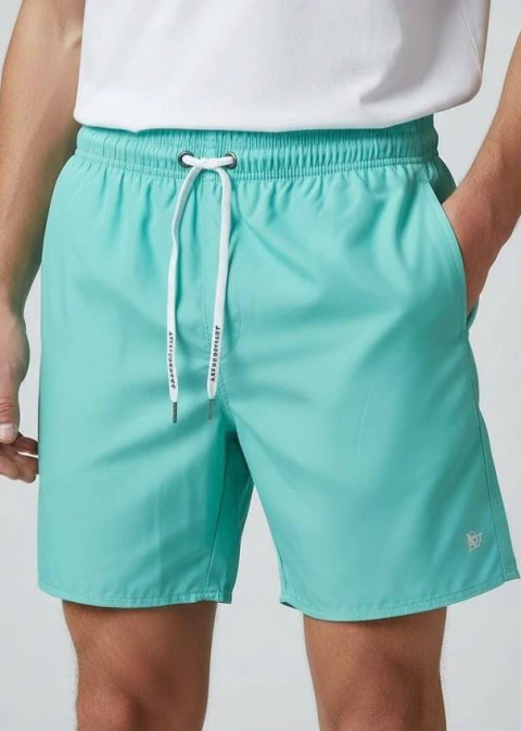 Bermuda Shorts Aeropostale Água Masculina Adulto 2803