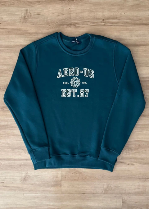 Moletom Careca Masculino Adulto Aeropostale