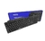 Teclado Kanji KJ‑TECMUL001 con Teclas Multimedia y Conexión USB – Retroiluminado LED Azul
