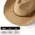 Imagem do Chapéu de cowboy de palha unissex