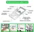 Kit profissional de sobrevivência de emergência, equipamento de acampamento mu - comprar online