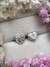 Aretes Heart Plata - comprar en línea
