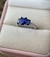 Anillo Zirconías Azules - comprar en línea