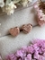 Aretes de corazón rose gold - comprar en línea