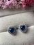 Aretes Corazón Blue
