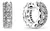 Huggies doble zirconías - Esbe Joyería