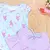 Conjunto Verão Gatinha Sereia Lilás - Bella Infanzia