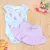 Conjunto Verão Gatinha Sereia Lilás