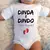 Body Dindo Eu Chegando - Bella Infanzia