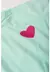 Conjunto Infantil Menina Confortavel Cropped Verde Coração - Bella Infanzia