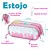 Kit Mochila de Rodinhas Meninas Escolar Lancheira Estojo - loja online