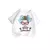 Camiseta infantil de manga curta, blusa com gola redonda para meninas, roupas di na internet