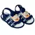Sandália infantil papete menino urso ouvindo Juju Shoes - comprar online