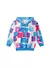 Conjunto Inverno Menina Azul Jaqueta Com Capuz e Calça em Moletom Ursinho 1 - loja online