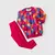 Conjunto Inverno Menina Pink Blusão em Moletom e Legging em Cotton Pompons - loja online