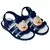 Sandália infantil papete menino urso ouvindo Juju Shoes - loja online