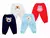 Conjunto Kit 4 Peças Mijão Estampado Enxoval Maternidade Bebê Mijão Calça - Bella Infanzia