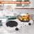 Imagem do Panda Plus Fogão Cooktop Elétrico Fogareiro Portátil 2 bocas Com Design Moder