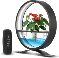 Luminária De Mesa Com Suporte P/ Plantas LED Tomate MDL-004