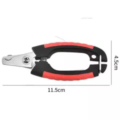 Profissional cão de estimação cortador de unhas cortador de aço inoxidável