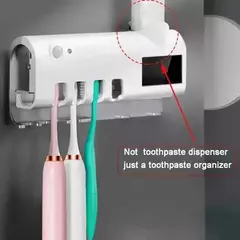 Imagem do Suporte de parede para escova de dentes, luz solar uv, esterilizador de escova d