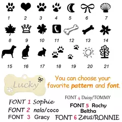 Etiqueta de identificação de animal de estimação personalizado grátis grava na internet