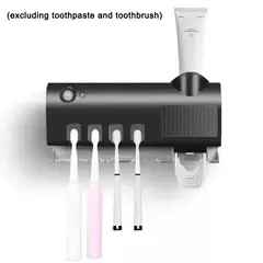 Suporte de parede para escova de dentes, luz solar uv, esterilizador de escova d - MaxOfert