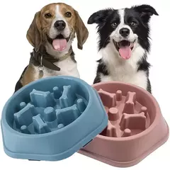 Alimentador lento tigela para cães anti-asfixia tigelas de alimentação lenta - comprar online