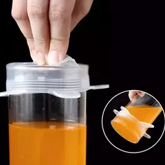 Imagem do 6 pçs reutilizáveis tampas de silicone tampas de silicone adaptáveis para lat