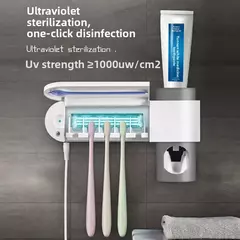 Suporte de parede para escova de dentes, luz solar uv, esterilizador de escova d na internet
