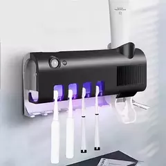 Suporte de parede para escova de dentes, luz solar uv, esterilizador de escova d - comprar online