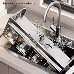 Rack de especiarias de cozinha de aço inoxidável fixado na parede multi-funcio na internet