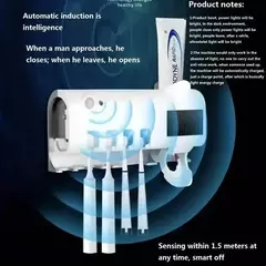 Suporte de parede para escova de dentes, luz solar uv, esterilizador de escova d na internet