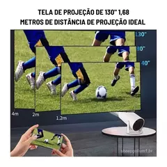 Projetor 4K HY300 150 polegadas - loja online