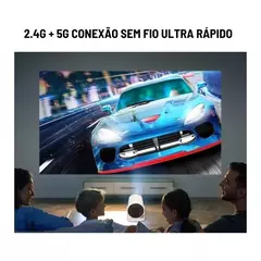 Projetor 4K HY300 150 polegadas - MaxOfert