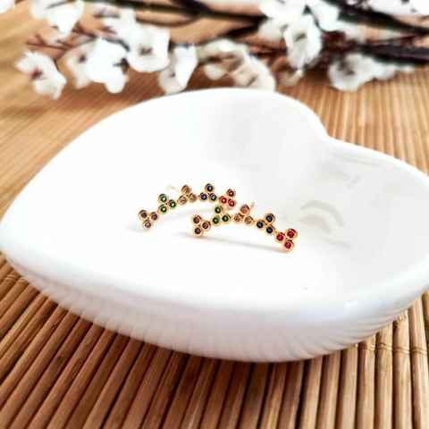 Ear Cuff Cravejado com Micro Zircônias