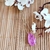Colar com Pingente de Gota em Pedra Natural