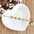 Pulseira Inspiração Dior com Elos Lisos