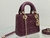 Dior- Lady Dior Mini Vinho - 15cm