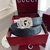 Gucci Fivela Deslizante Ícone - Cinto - 35mm - comprar online