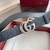 Gucci Fivela Deslizante Ícone - Cinto - 35mm - comprar online
