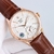 Imagem do Rolex Cellini Dual Time Elegância do Viajante Marrom - Relógio - 39mm
