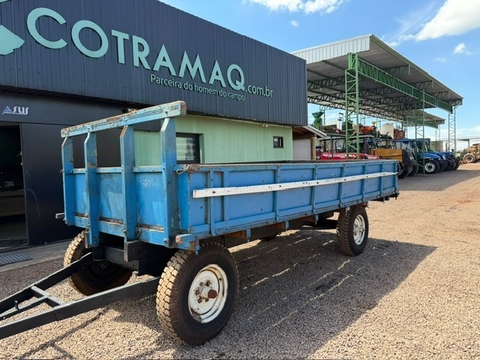 Carreta Agrícola 4 rodas, Cap. 7 ton.